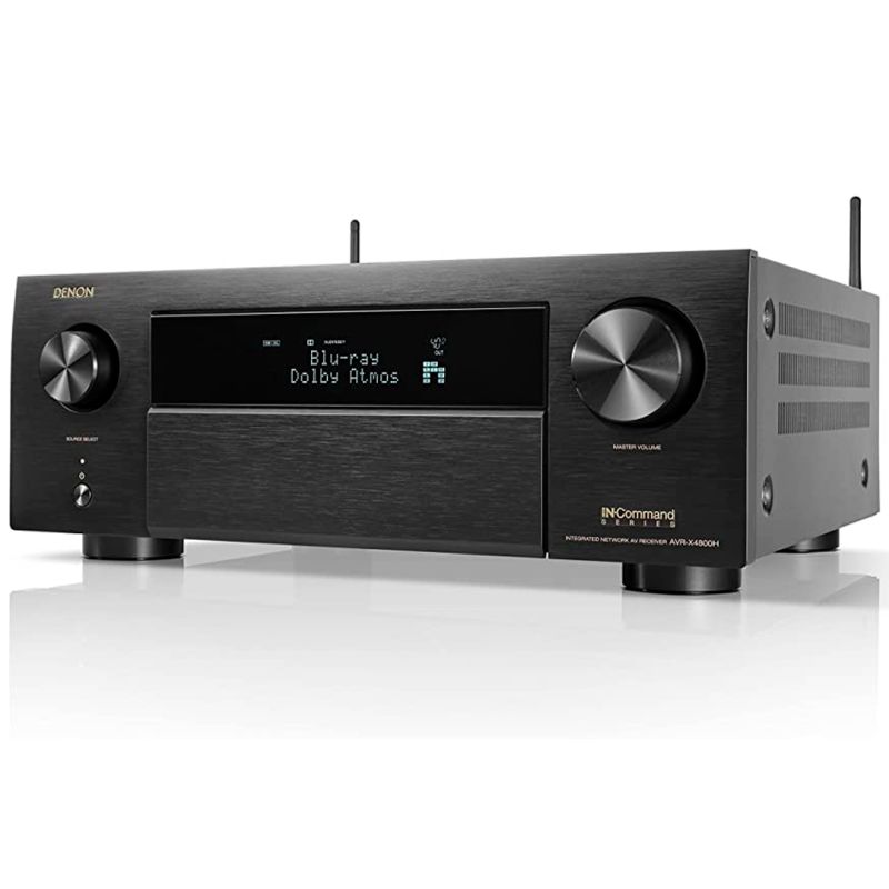 Denon AVR-X4800H 9.4 Canais 8K Home Theater Áudio Imersivo - Loja