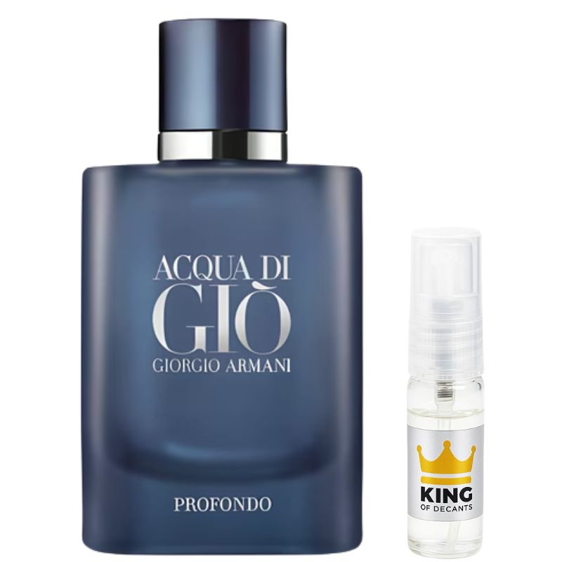 Decant Perfume Acqua di Giò Profondo EDP - Giorgio Armani - Loja