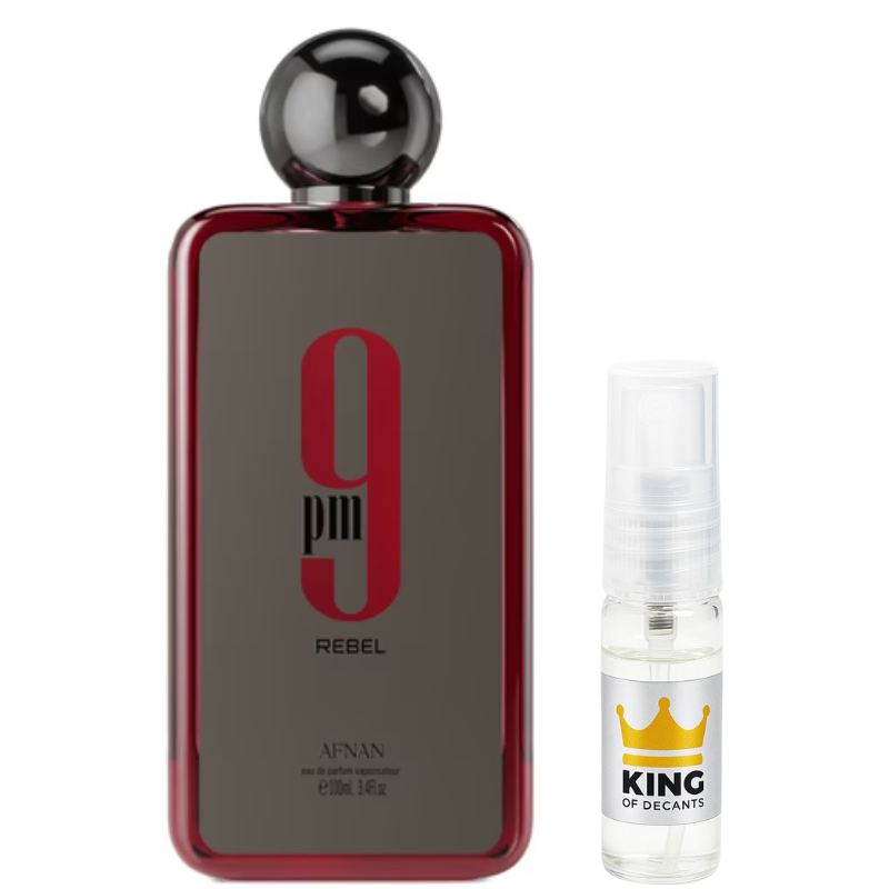 Decant Perfume 9PM Rebel - Afnan - Loja On Line King of Decants