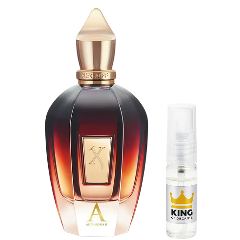 Alexandria II オードパルファム mini 10ml Decant Perfume Alexandria II - Xerjoff - Loja On Line King of Decants