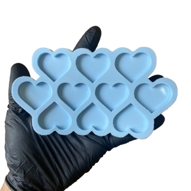Molde Silicone Coração 3,5x3cm Resina M90