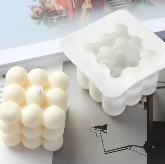 Molde Silicone Sabonete Vela Bubble M513