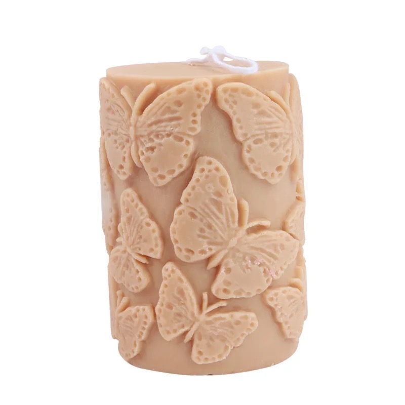 Molde Silicone Vela Borboleta Sabonete Resina Decoração M3