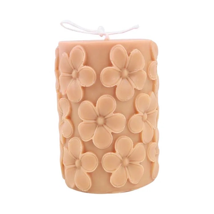 Molde Silicone Vela Flor Sabonete Resina Decoração Casa M4