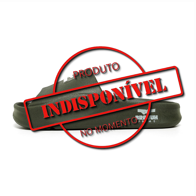 Chinelo Nuvem Verde Militar Ecofriendly