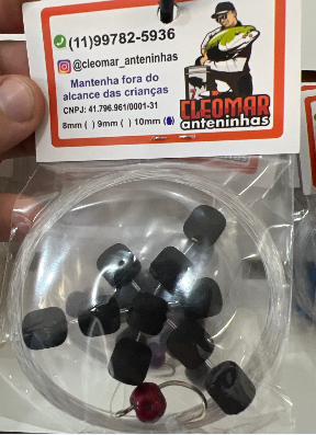 Cleomar Rack Manhosinho Cleomar - Preto - Diniz Pesca