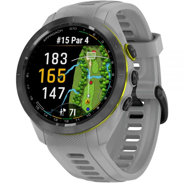 Relógio Garmin Approach S70 Cinza com Centenas de Funções para