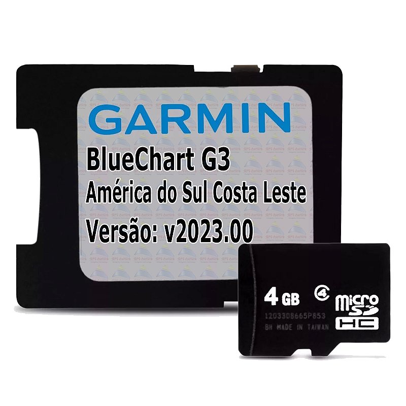 Carta Náutica Garmin para Gpsmap/Echomap não Plus - Bluechart G3 ...
