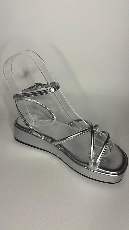 Sandália feminina flatform