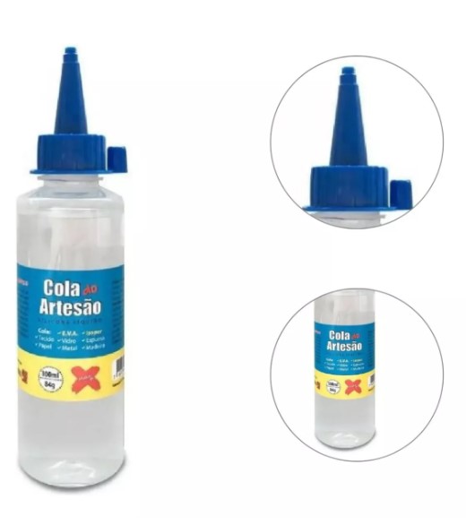 Cola Eva Isopor Artesanato Silicone Líquida 100ml Make+ - Lojas DAT - Show How To Make 10 To Add 8+6