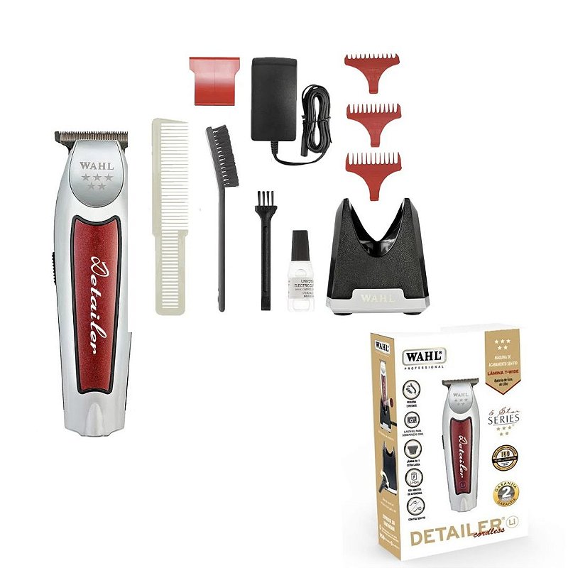 MAQUINA DE ACABAMENTO DETAILER CORDLESS LI - BarberBox