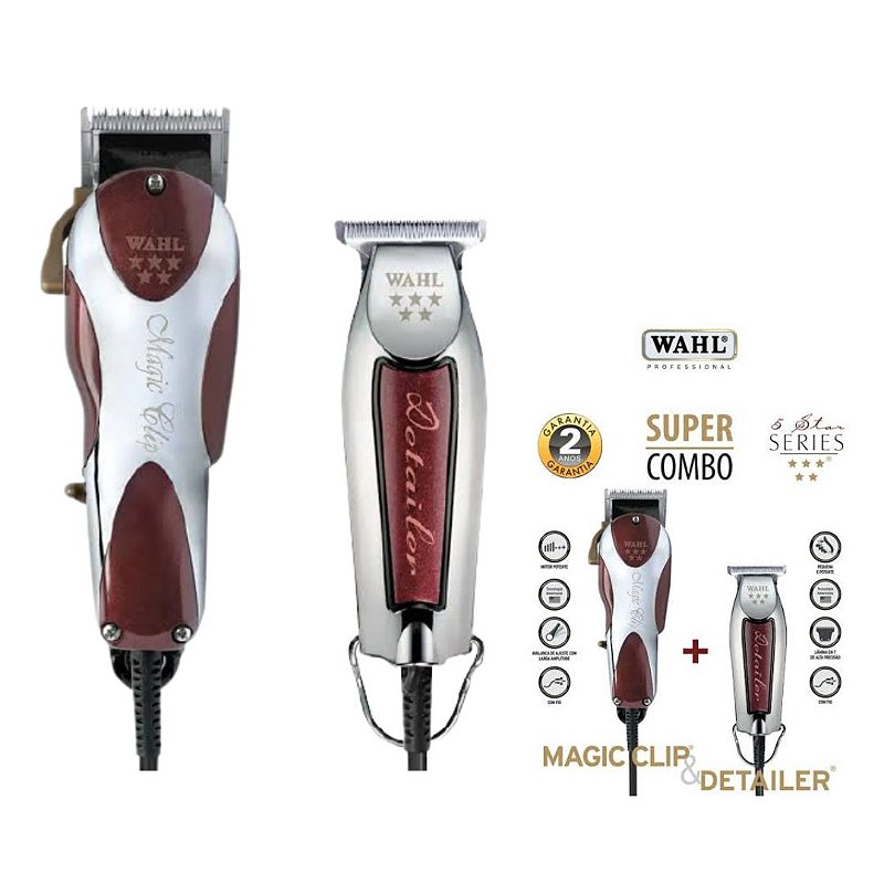 Super Combo Magic Clip + Detailer - Wahl - BarberBox
