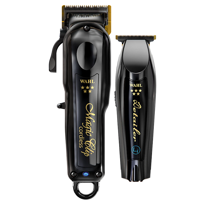 K*a様 WAHL MagicClip&Detailerバリカンブラック@o❹/ Comprar Barber Combo Wahl Cordless Magic Clip + Detailer Black