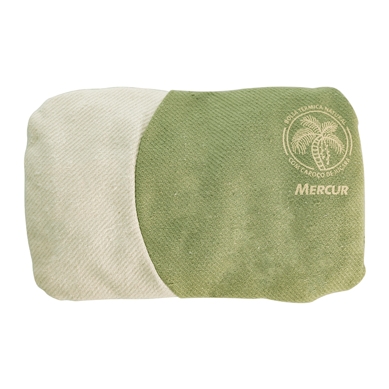 Bolsa Térmica Natural Pequena com Algodão Reciclado Mercur