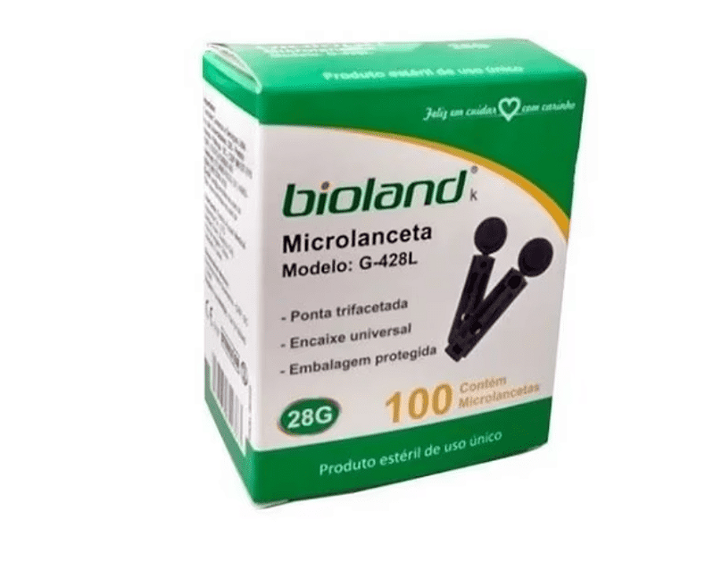 Microlanceta G428L c/ 100 unidades