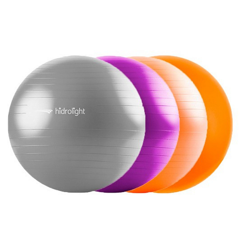 Bola de Exercício Anti-Estouro Tamanhos 45 cm a 75 cm Hidrolight