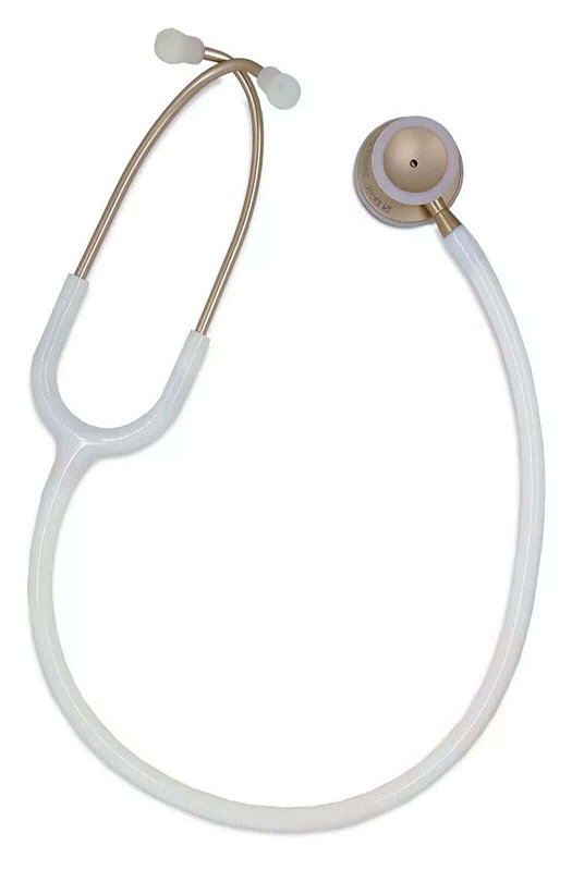 Estetoscópio Spirit® Pro-Lite Adulto Branco com Champgne