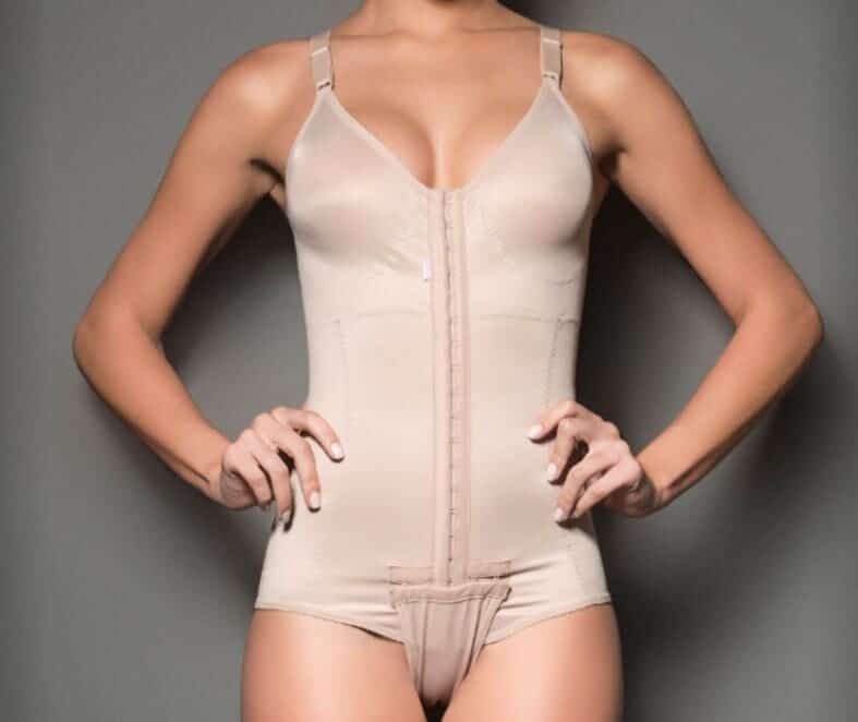 Modelador Cavado com abertura frontal (body) Cinta Moderna