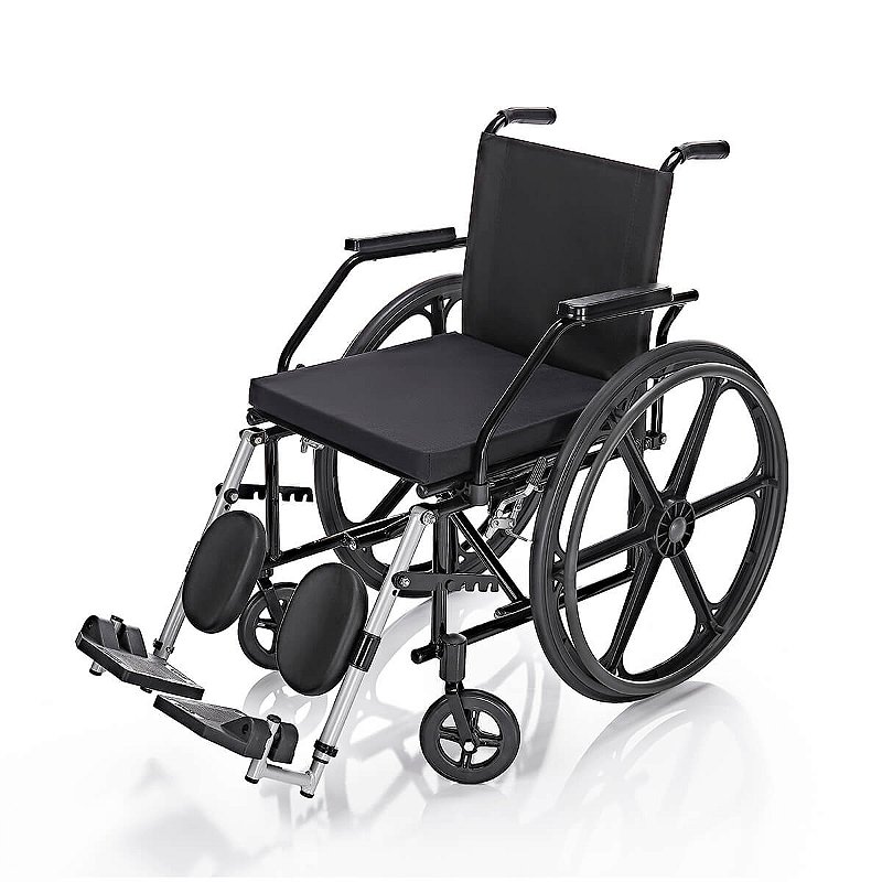 Cadeira de Rodas Prática com Elevação Maciço