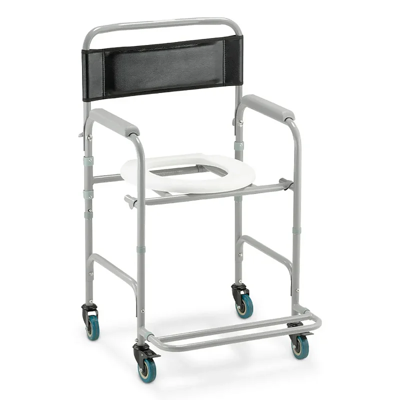 Cadeira de Banho Higiênica Dobrável D30 (100 kg) - Dellamed