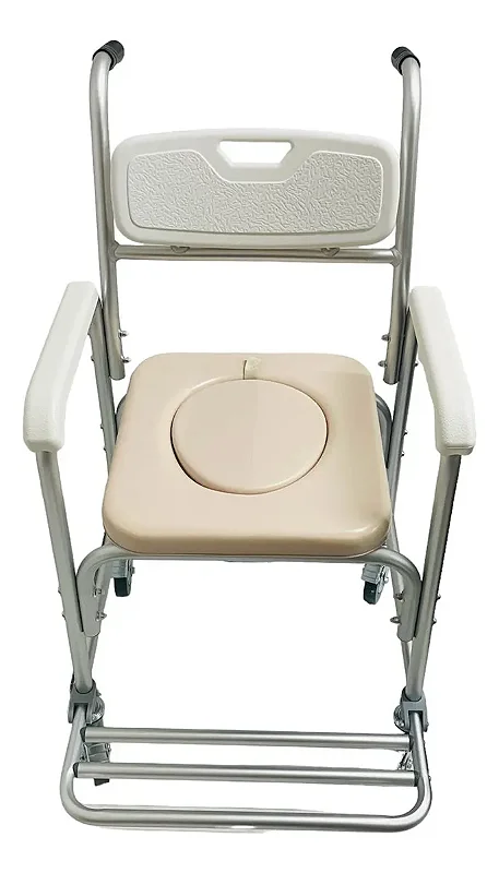 Cadeira De Banho Em Alumínio para 100kg modelo S40 - Supermedy