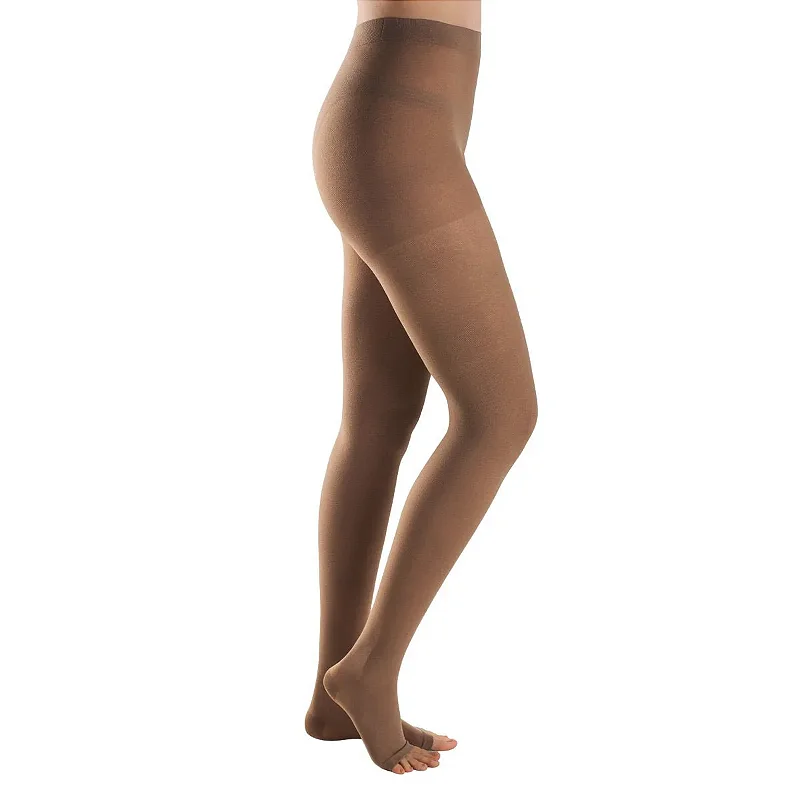 Meia Sigvaris Basic 20-30 MMHG Meia Calça COR: BEGE