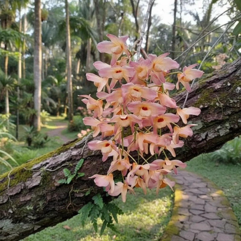 Dendrobium Moschatum - Orquidário Nhá Mercedes