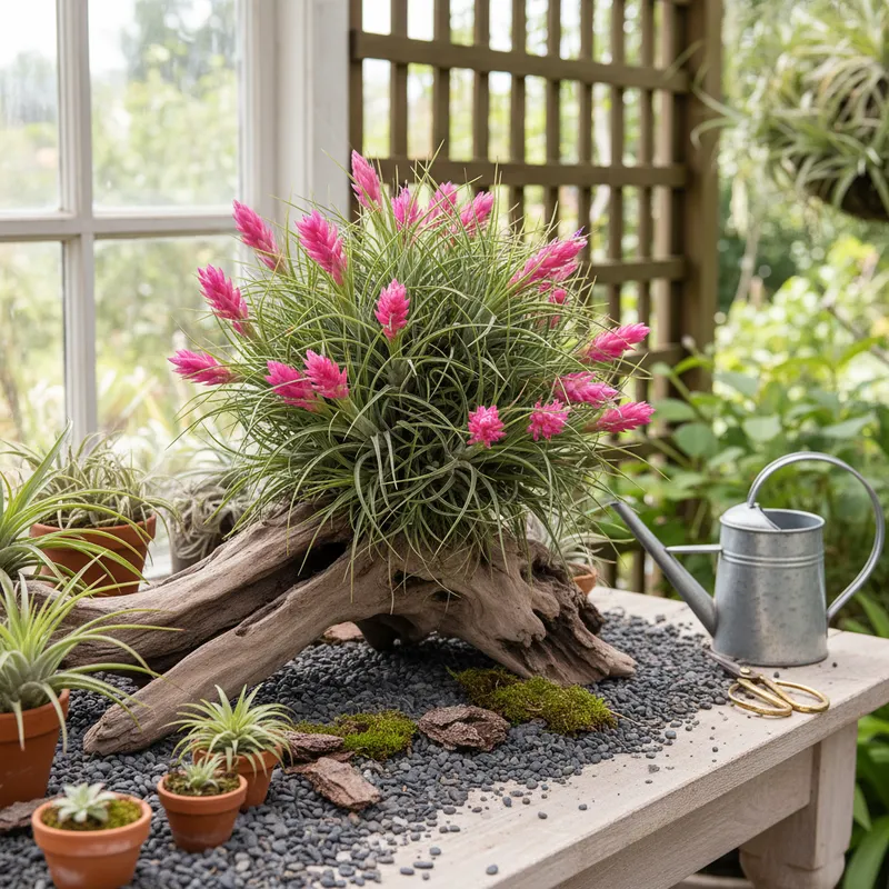 DENDROBIUM様 Tillandsia stricta Tillandsia stricta - Orquidário Nhá Mercedes