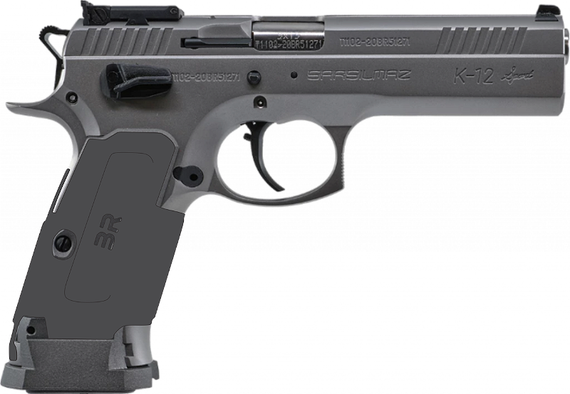 Grip esportivo para Sarsilmaz K-12 Sport