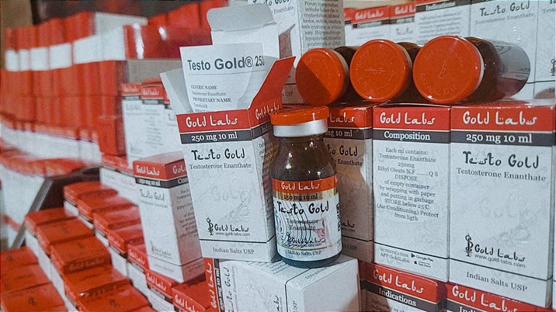 Enantato de Testosterona Gold 250mg 10ml