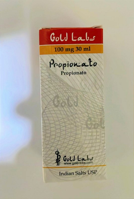 Propionato de testosterona Gold 100mg 30ml