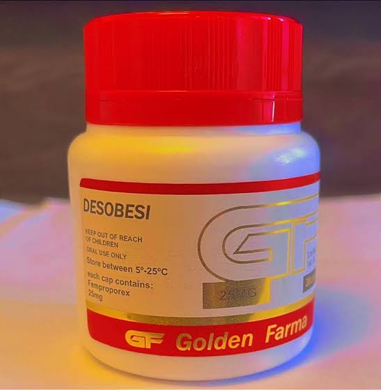 Desobesi GF (femproporex) 25mg 30caps