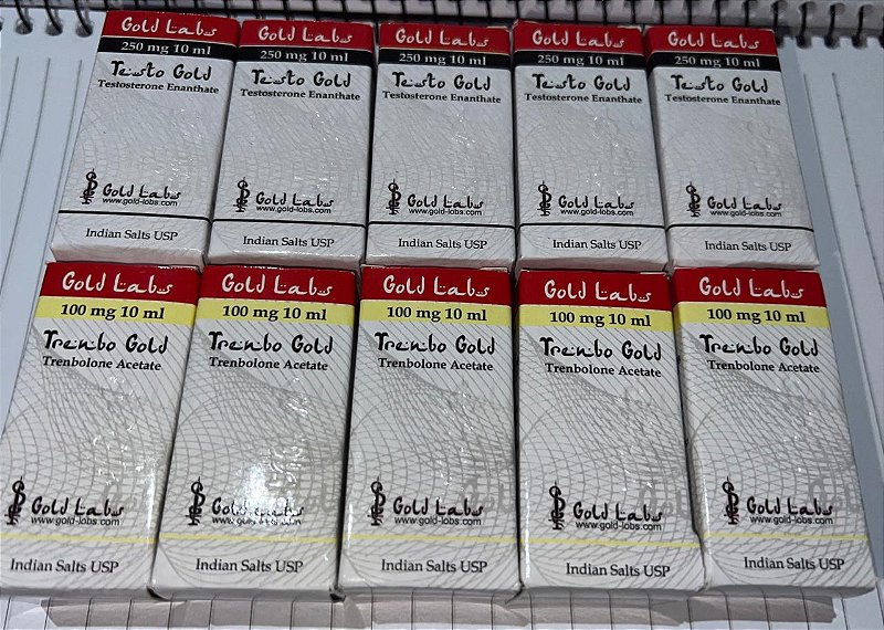 Combo Ganhos Secos 10 Produtos ( 5 Enantato 10ml+ 5 Trembo acetato 10ml)