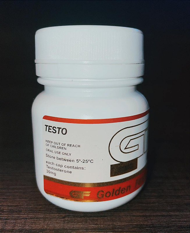 TESTOSTERONA ORAL GF 30 MG 100 CPS