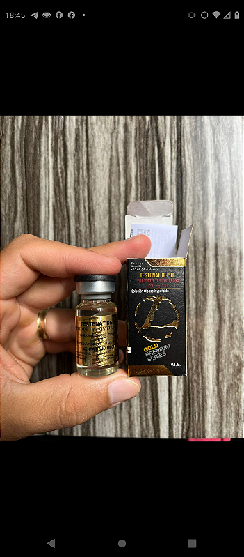 Enantato de Testosterona Landergold 250mg 10ml Testenat Depot