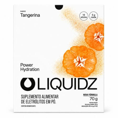 Liquidz Eletrólitos Tangerina 14 Sachês