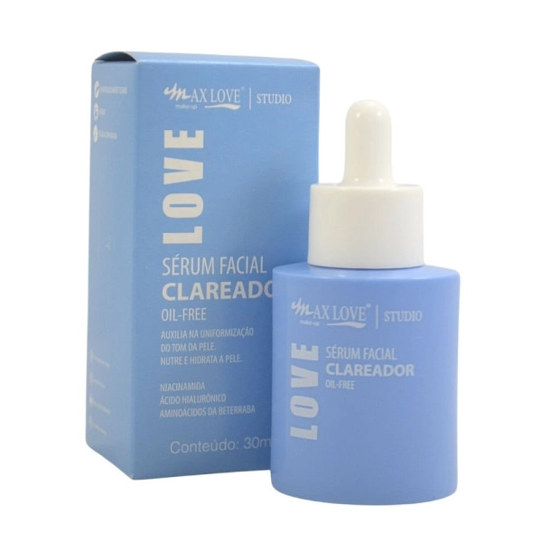 Sérum Facial Clareador Oil-Free - Max Love