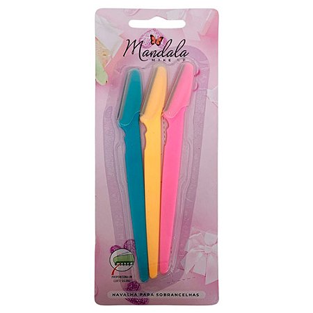 Kit Navalha para Sobrancelha- Mandala
