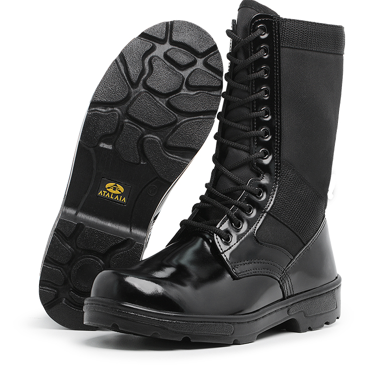 Coturno Extra Leve Preto sem Zíper – Atalaia da Rico Militar