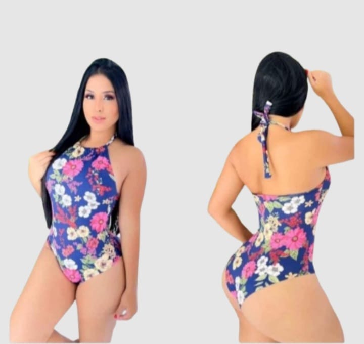 Maiô/Bory de Praia com Amarração no pescoço