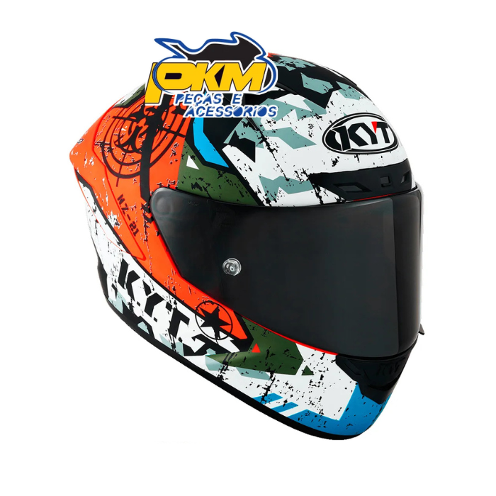 Capacete Kyt Nz Race Blazing Matt Red - PKM PEÇAS | ACESSÓRIOS E