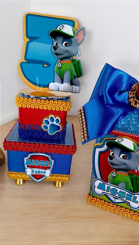 kit festa patrulha canina - 30 itens luxo