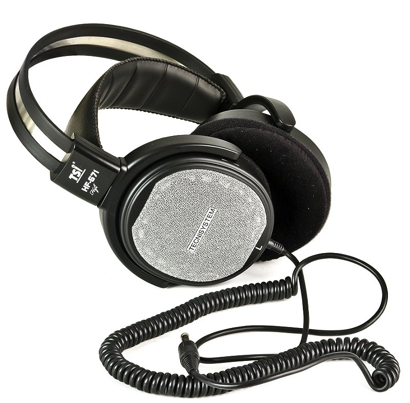 Fone de Ouvido TSI HF-671: Alta Fidelidade e Impedância 120 Ω