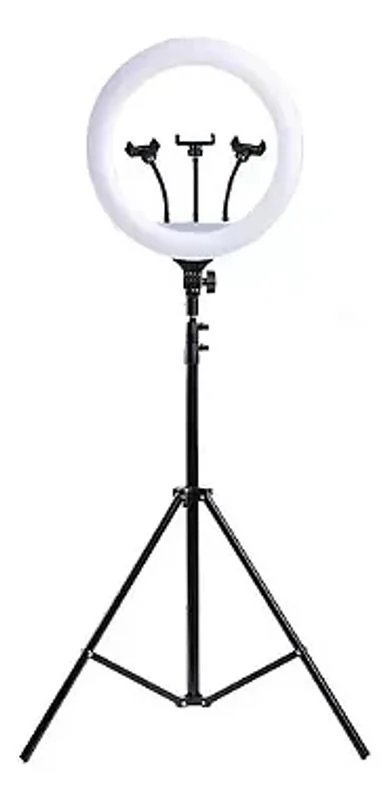 RING LIGHT 14" COM TRIPE TOMATE MLG-109W