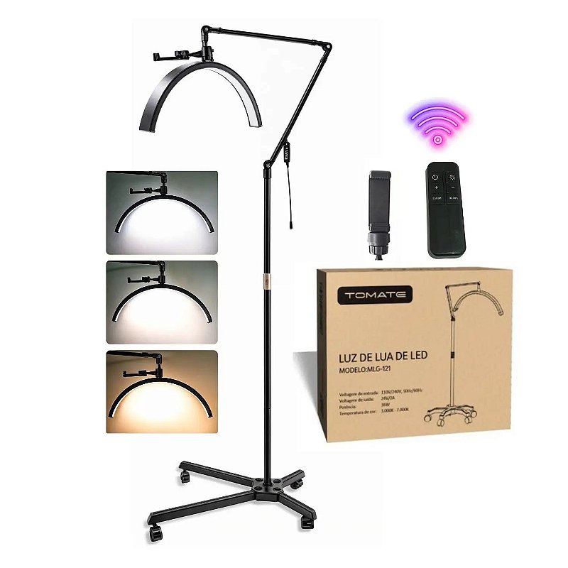 Luminária LED Lua Tomate MLG-121 - Ilumin. Profissional Versátil