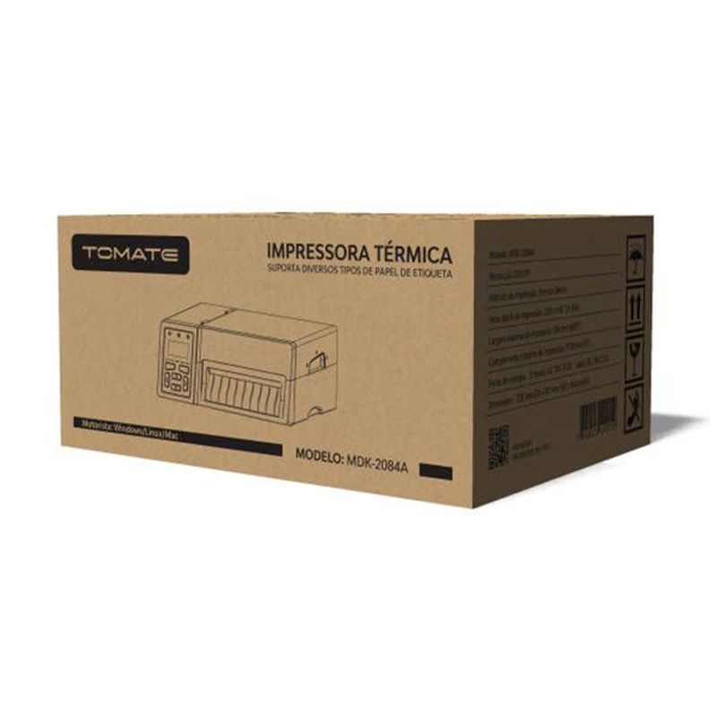 Impressora Térmica 203dpi Tomate MDK-2084A - Qualidade e