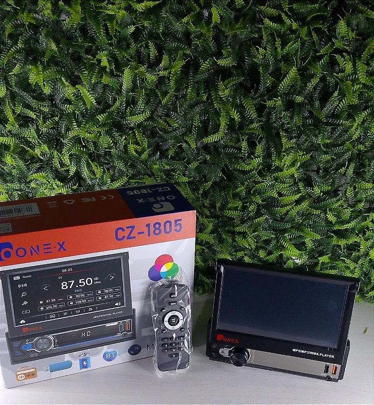 MULTIMIDIA PARA CARRO BLUETOOTH ONEX CZ-1805 - Loja Tomate