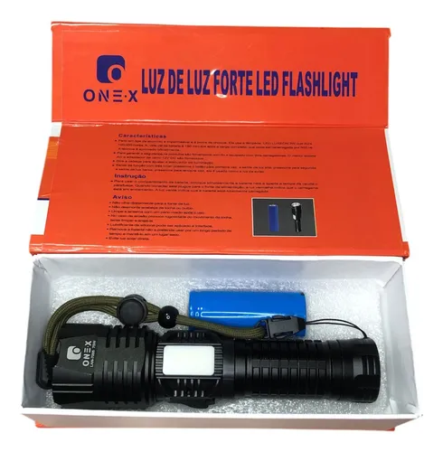 LANTERNA MANUAL REGARREGAVEL 75W ONEX LAN-7005 - Loja Tomate