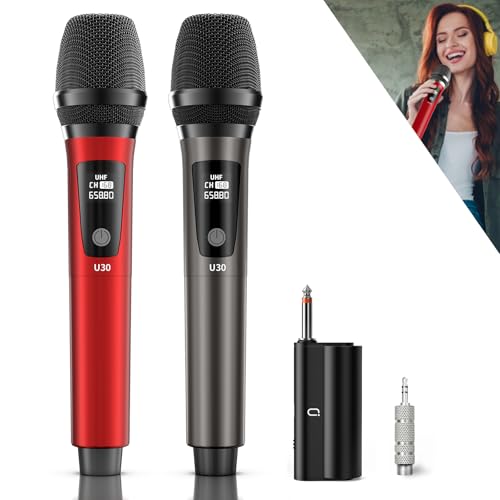 KIT DE MICROFONE SEM FIO UHF/USB ONEX MIC-2813 - Loja Tomate