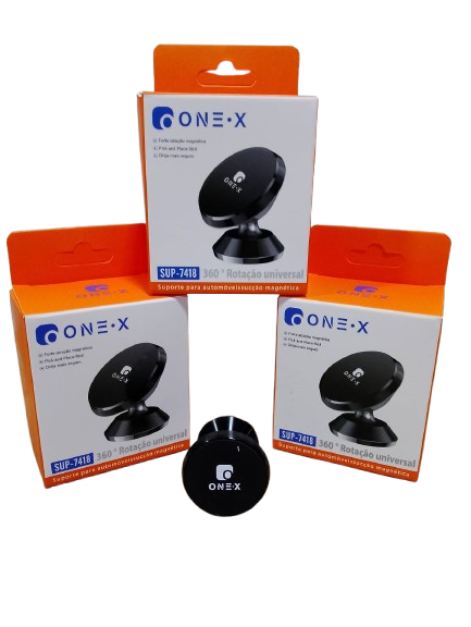 SUPORTE PARA CELULAR MAGNETICO ONEX SUP-7418 - Loja Tomate